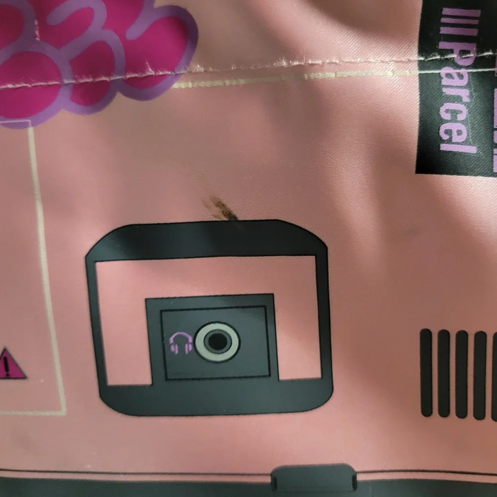 Pink Boom Box Parcel purse - Picture 5 of 15